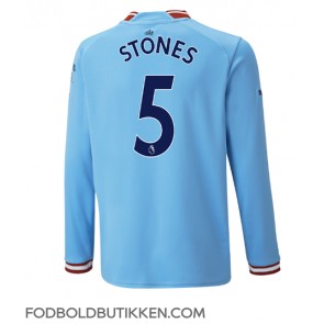 Manchester City John Stones #5 Hjemmebanetrøje 2022-23 Langærmet